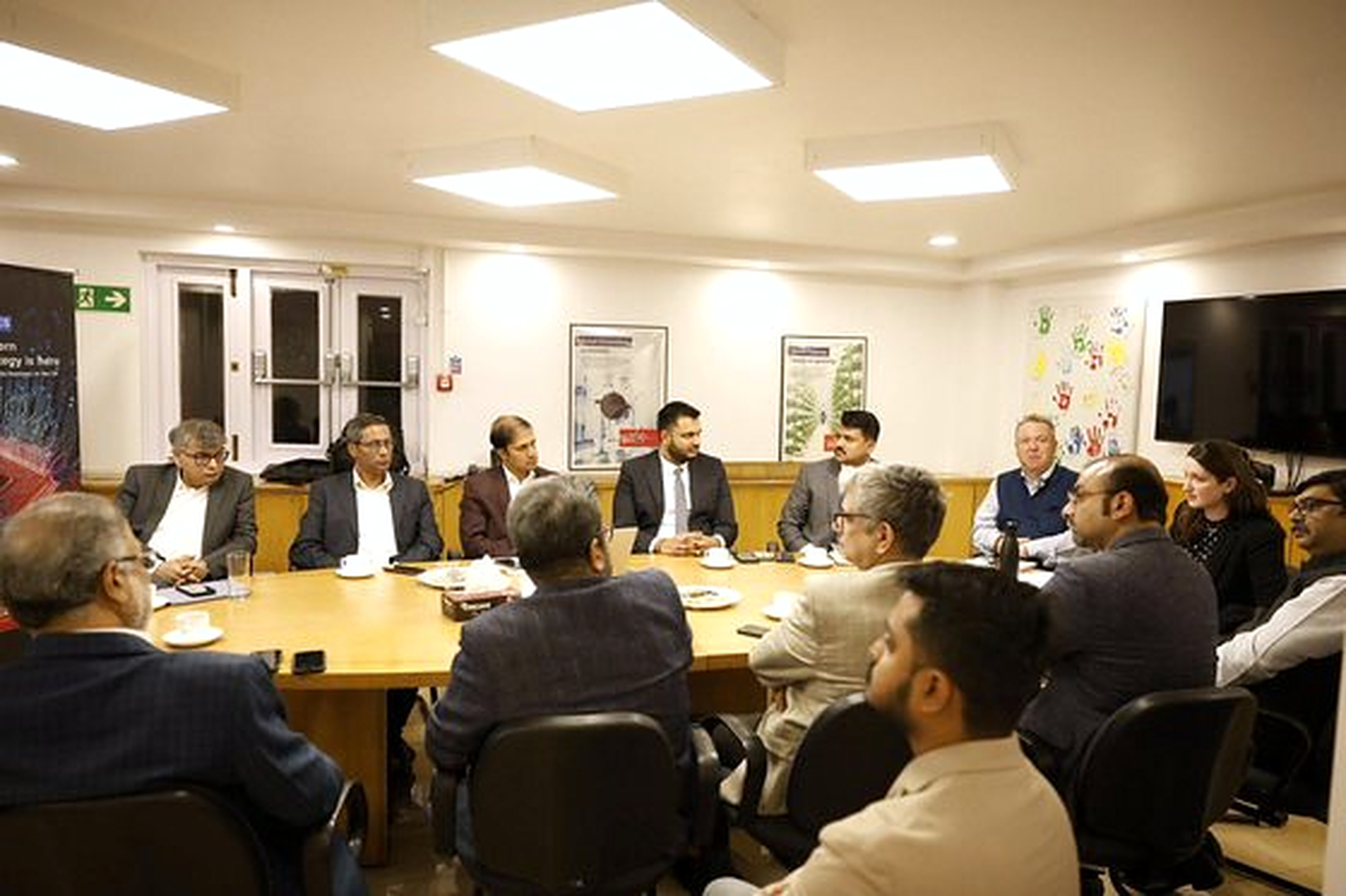 Working with trade and government partners in Kolkata, India.